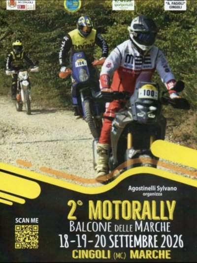 Locandina evento 2° 2° MOTORALLY