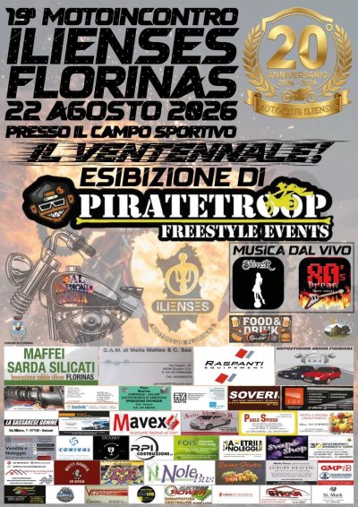 Locandina evento 19° MOTOINCONTRO ILIENSES