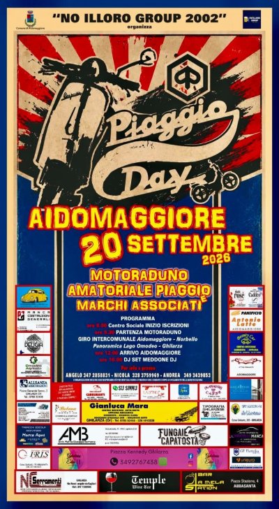 Locandina evento Piaggio Day