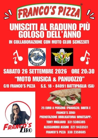 Locandina evento MOTO MUSICA E PANUOZZO