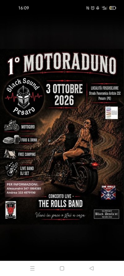 Locandina evento 1° MOTORADUNO
