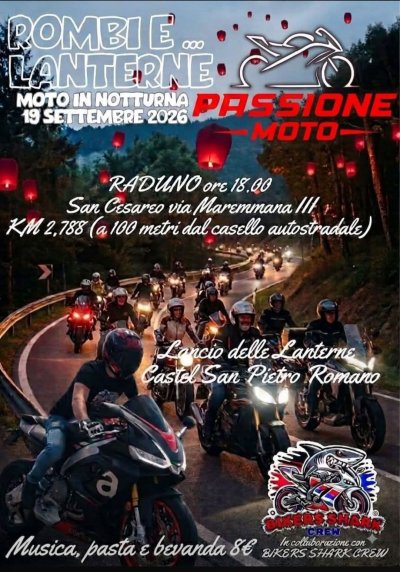 Locandina evento ROMBI E ... LANTERNE