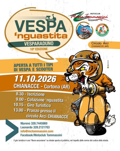 Locandina evento 10ª VESPA 'nguasitita