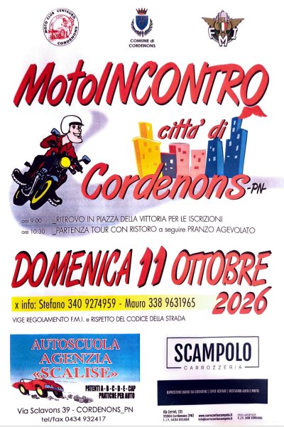 Locandina evento MotoINCONTRO