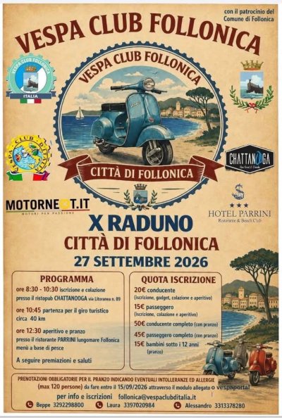 Locandina evento X RADUNO