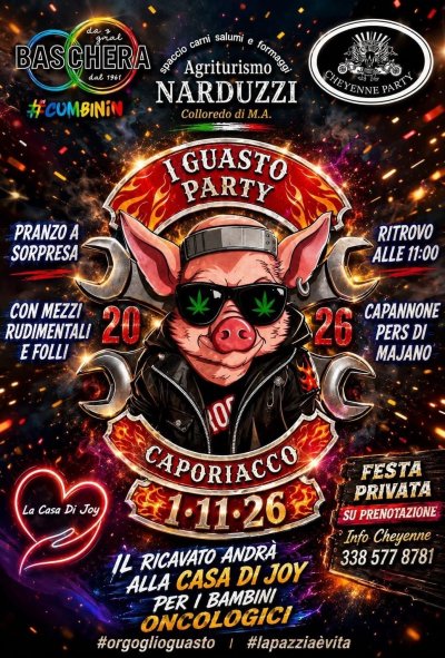 Locandina evento I Guasto Party