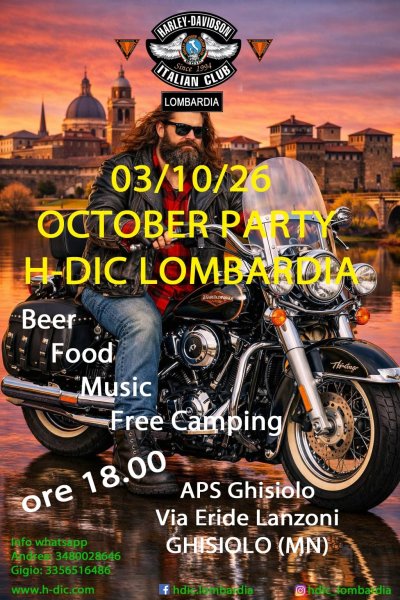 Locandina evento OCTOBER PARTY