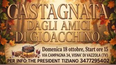 Locandina evento CASTAGNATA DAGLI AMICI DI GIOACCHINO