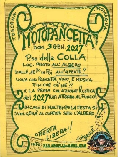 Locandina evento MOTOPANCETTA