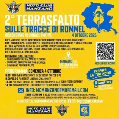 Locandina evento 2° TERRASFALTO SULLE TRACCE DI ROMMEL
