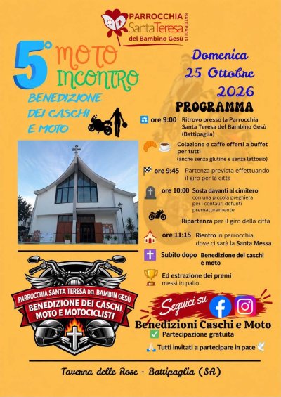 Locandina evento 5° Moto Incontro