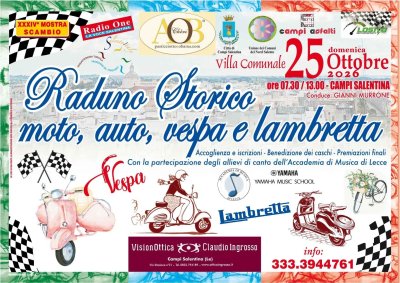 Locandina evento Raduno Storico