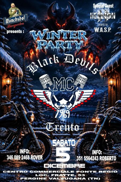 Locandina evento WINTER PARTY