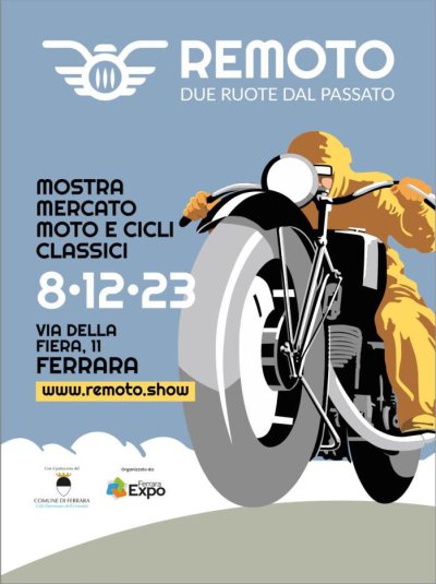 Locandina evento REMOTO DUE RUOTE DAL PASSATO