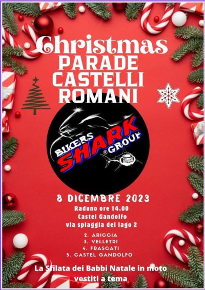 Locandina evento CHRISTMAS PARADE CASTELLI ROMANI