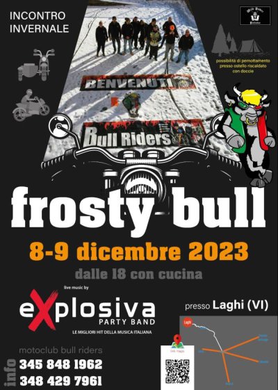 Locandina evento 3° FROSTY BULL