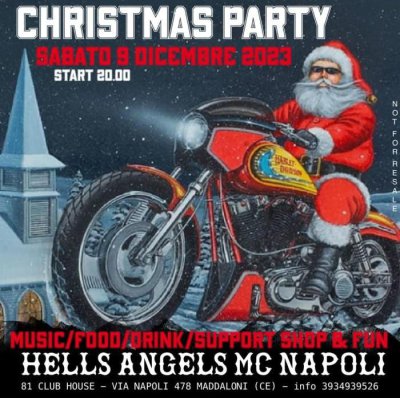 Locandina evento CHRISTMAS PARTY