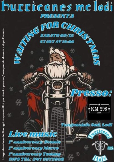 Locandina evento WAITING FOR CHRISTMAS