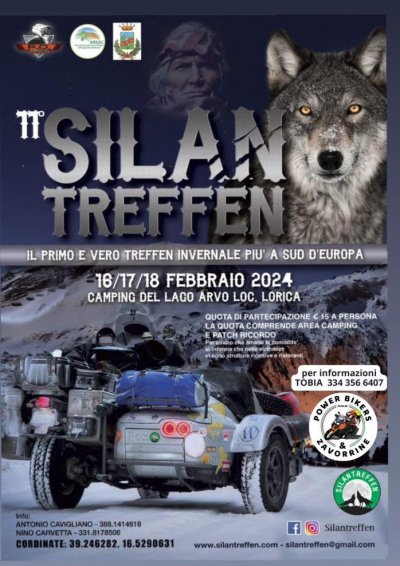 Locandina evento 11° SILANTREFFE