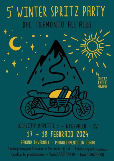Locandina evento 5° WINTER SPRITZ PARTY