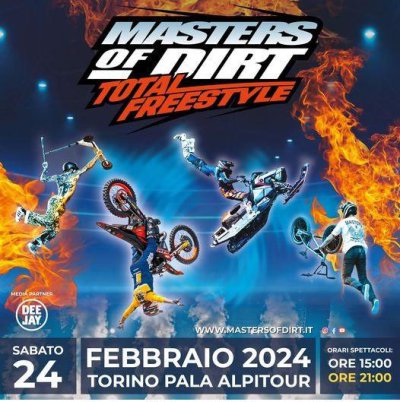 Locandina evento MASTERS OF DIRT TOTAL FREESTYLE