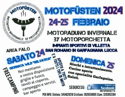 Locandina evento MOTOFÜSTEN 2024