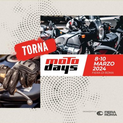 Locandina evento MOTODAYS 2024