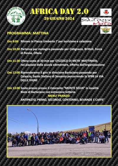 Locandina evento AFRICA DAY 2.0