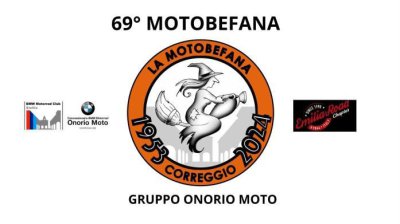 Locandina evento 69^ MOTOBEFANA