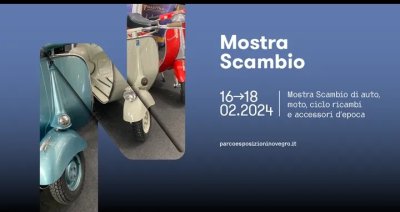 Locandina evento mostra scambio novegro