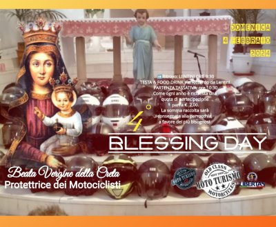 Locandina evento Blessing Day