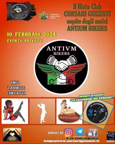 Locandina evento CURIOSANDO IN CLUB HOUSE
