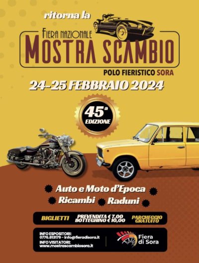 Locandina evento FIERA NAZIONALE MOSTRA SCAMBIO