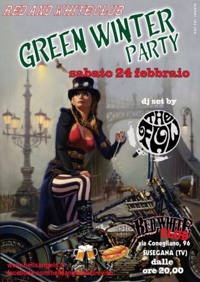 Locandina evento GREEN WINTER PARTY