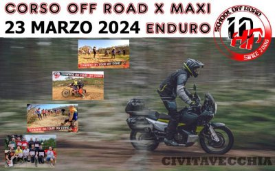 Locandina evento CORSO OFF ROAD MAXI ENDURO