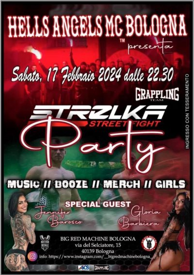 Locandina evento STRELKA STREET FIGHT PARTY