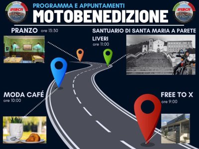 Locandina evento Motobenedizione 