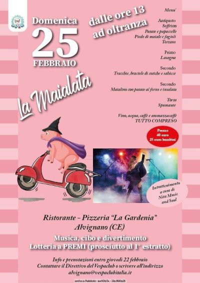 Locandina evento LA MAIALATA