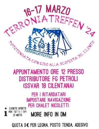 Locandina evento 1° TERRONIA TREFFE