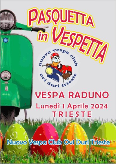 Locandina evento PASQUETTA IN VESPETTA