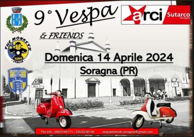Locandina evento 9° VESPA & FRIENDS