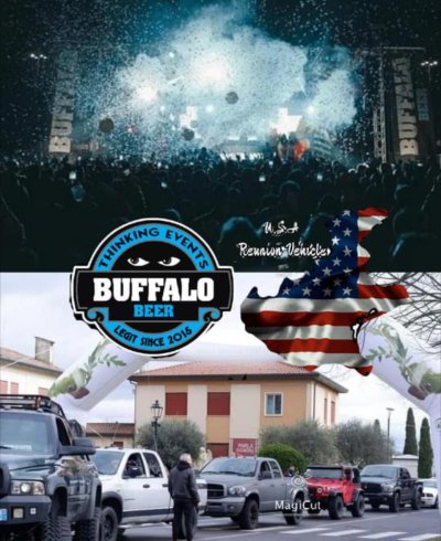 Locandina evento Raduno auto e moto americana