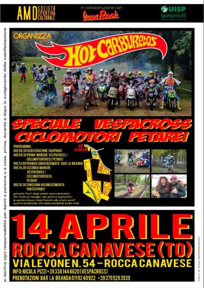 Locandina evento HOT CARBURETOS