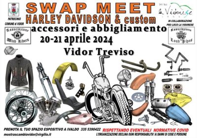 Locandina evento SWAP MEET VIDOR
