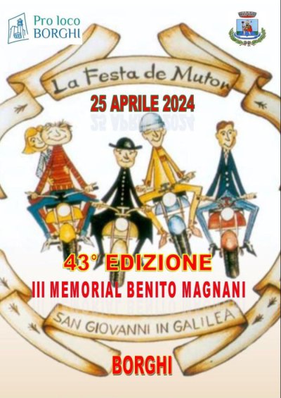 Locandina evento LA FESTA DE MUTOR