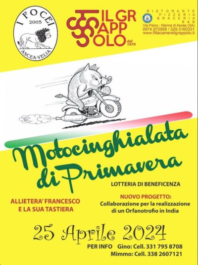 Locandina evento MOTOCINGHIALATA DI PRIMAVERA