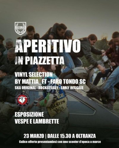 Locandina evento APERITIVO IN PIAZZETTA