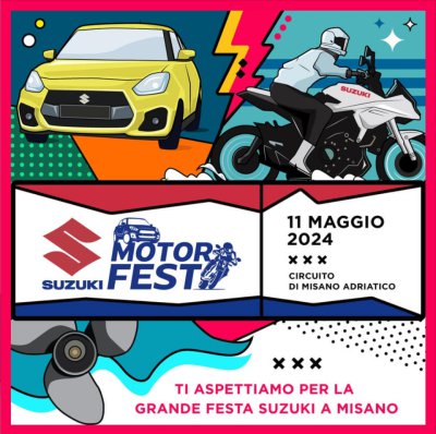 Locandina evento SUZUKY MOTOR FEST