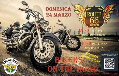 Locandina evento Bikers on the road 