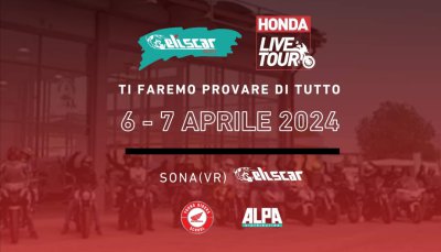 Locandina evento Honda live tour
